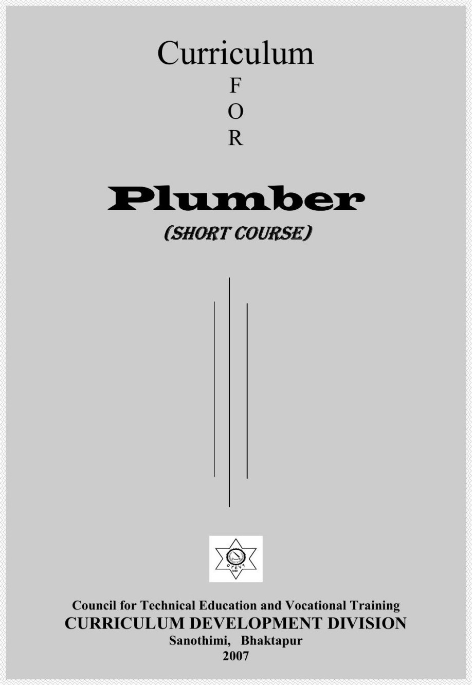 Plumber, 2007